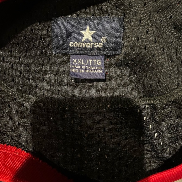 Converse All-Star Basketball Jersey #6 Red  White &blue Size XXL - Picture 12 of 15